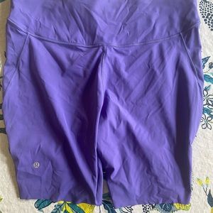 Lululemon bike shorts, no padding